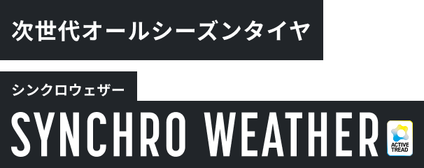 次世代オールシーズンタイヤ シンクロウェザー SYNCHRO WEATHER
