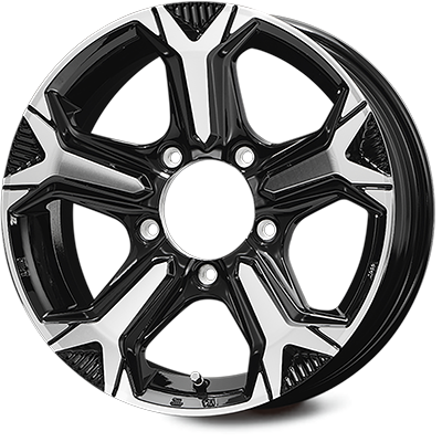 WILD CRUISING KC-αX Black Polish/ 17”(6H)