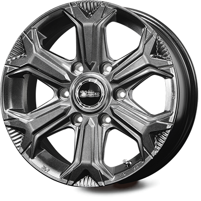 WILD CRUISING KC-X Dark Gunmetallic / 18”(5H)